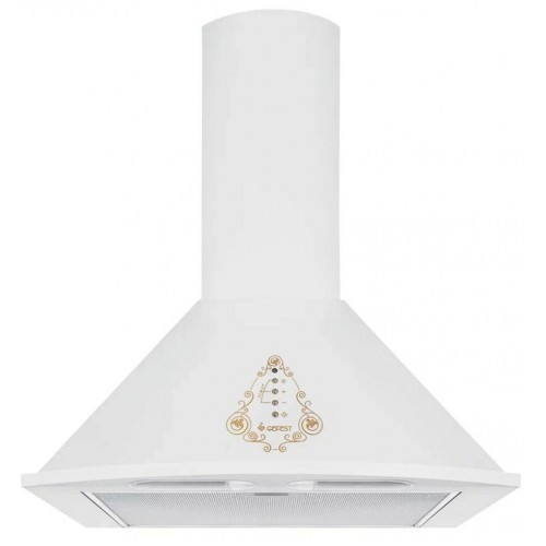 Каминная вытяжка GEFEST ВО-1604 К82 (белый с рисунком ретро) 