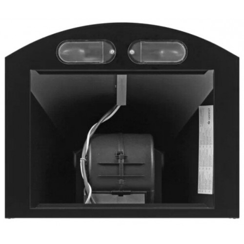 Каминная вытяжка GEFEST ВО-1604 К83 (черный с рисунком ретро) 5