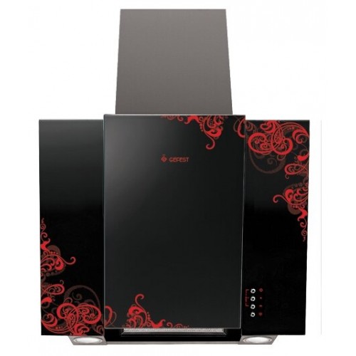 Каминная вытяжка GEFEST ВО-3603 К16 (черный с рисунком ночь) 