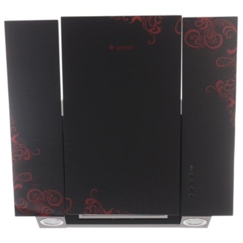 Каминная вытяжка GEFEST ВО-3603 К16 (черный с рисунком ночь) 5