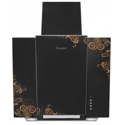 Каминная вытяжка GEFEST ВО-3603 К19 (черный с узором)