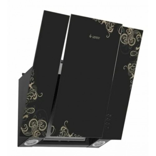 Каминная вытяжка GEFEST ВО-3603 К19 (черный с узором) 7