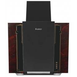 Каминная вытяжка GEFEST ВО-3603 К55 (рубиновый с рисунком мрамор ретро)