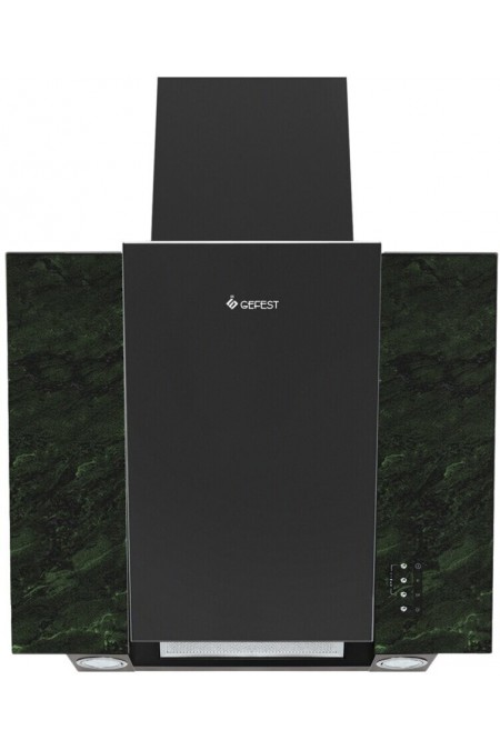 Каминная вытяжка GEFEST ВО-3603 К59 (зеленый с рисунком мрамор) 