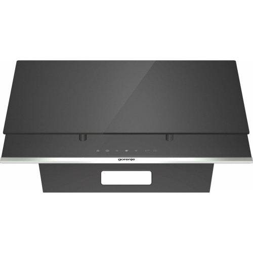 Каминная вытяжка Gorenje WHI649X21P (нержавеющая сталь/черное стекло) 6