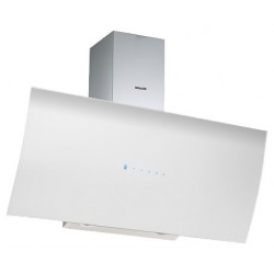 Каминная вытяжка Graude DH 90.1 WE (белое стекло)