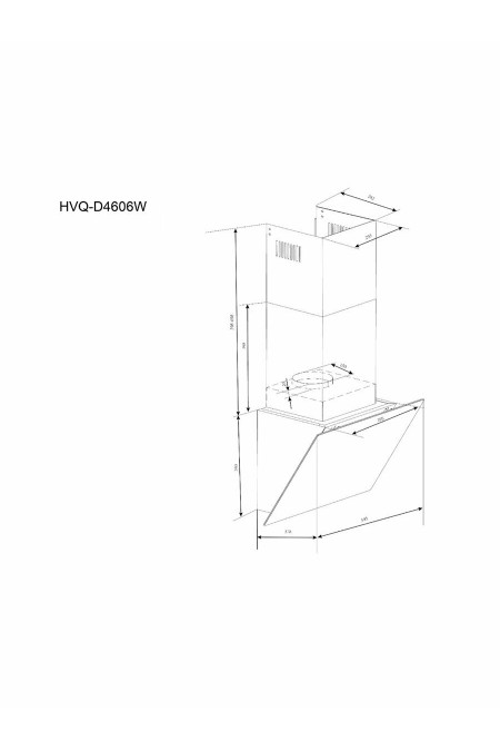 Каминная вытяжка Haier HVQ-D4606W (белый) 8