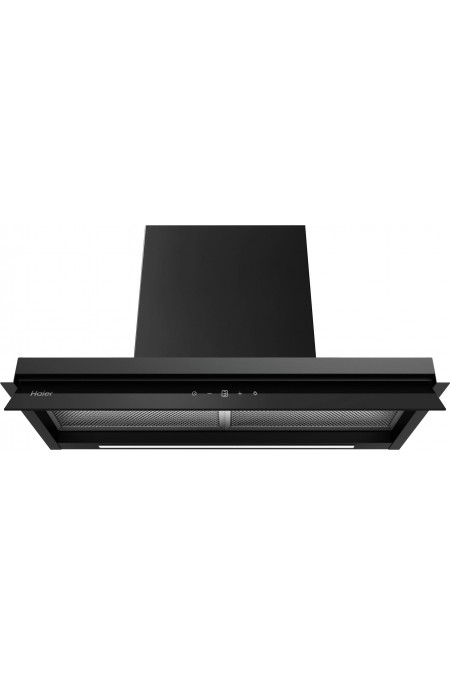 Каминная вытяжка Haier HVX-W875TGB (черный) 