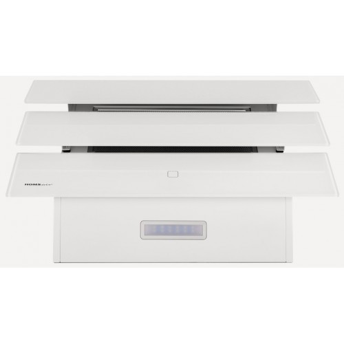 Каминная вытяжка HOMSair VERTICAL 60 Glass White (белый) 4