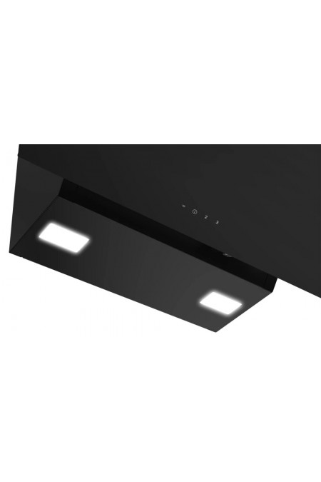 Каминная вытяжка Indesit INHV 6FLM BL (черный) 3