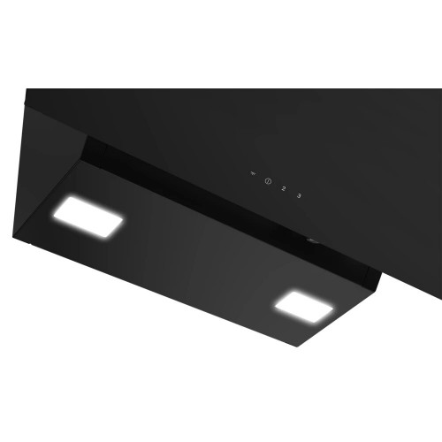 Каминная вытяжка Indesit INHV 6FLM BL (черный) 4