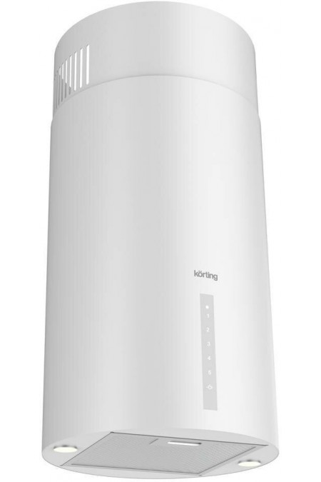 Каминная вытяжка Korting KHA 39970 W Cylinder (белый) 