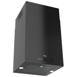 Каминная вытяжка Korting KHA 45970 N Cube (черный)