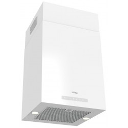 Каминная вытяжка Korting KHA 45970 W Cube (белый)