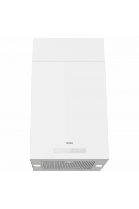 Каминная вытяжка Korting KHA 45970 W Cube (белый) 