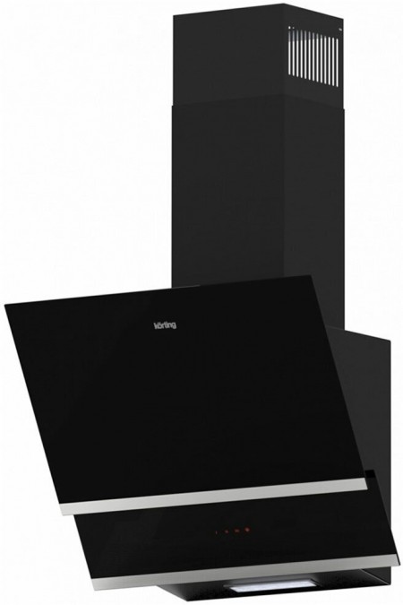 Каминная вытяжка Korting KHC 65070 GN (черный) 