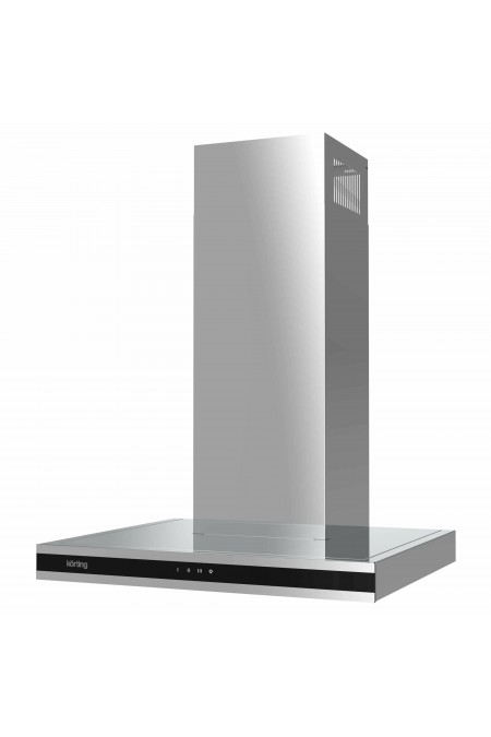Каминная вытяжка Korting KHC 6737 XGN (нержавеющая сталь) 1