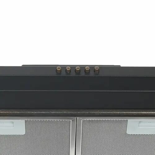 Каминная вытяжка Korting KHC 6750 RN (матовый черный/бронза) 7