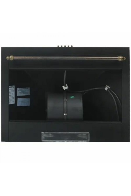 Каминная вытяжка Korting KHC 6750 RN (матовый черный/бронза) 3