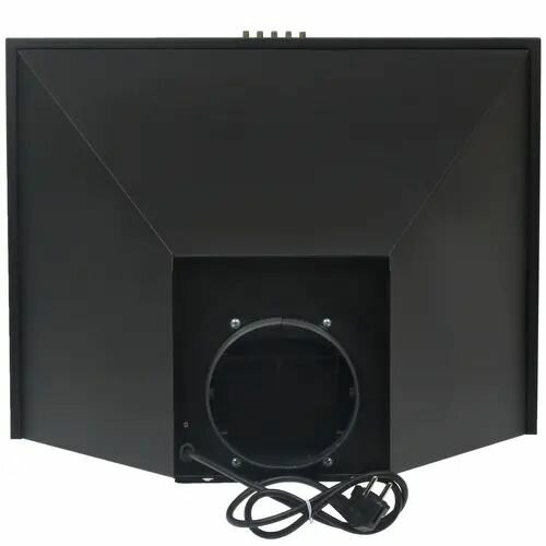 Каминная вытяжка Korting KHC 6750 RN (матовый черный/бронза) 9