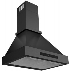 Каминная вытяжка Korting KHC 6809 N (черный)