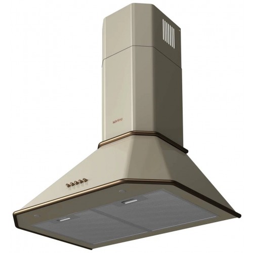 Каминная вытяжка Korting KHC 6839 RB (слоновая кость/бронза) 