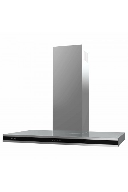 Каминная вытяжка Korting KHC 9737 XGN (нержавеющая сталь) 1