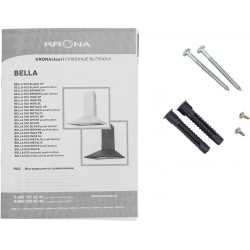 Каминная вытяжка Krona Bella PB 600 (белый)