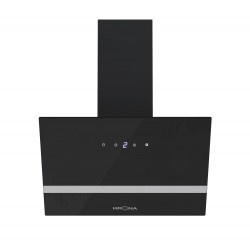 Каминная вытяжка KRONA Bruna 600 S (черный/серебристый)