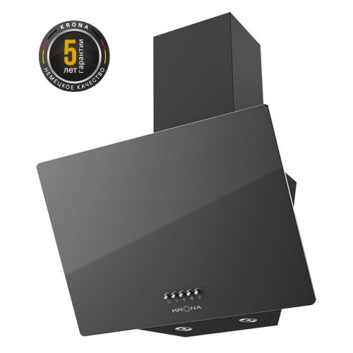 Каминная вытяжка Krona HELGA 500 black PB (черный) 