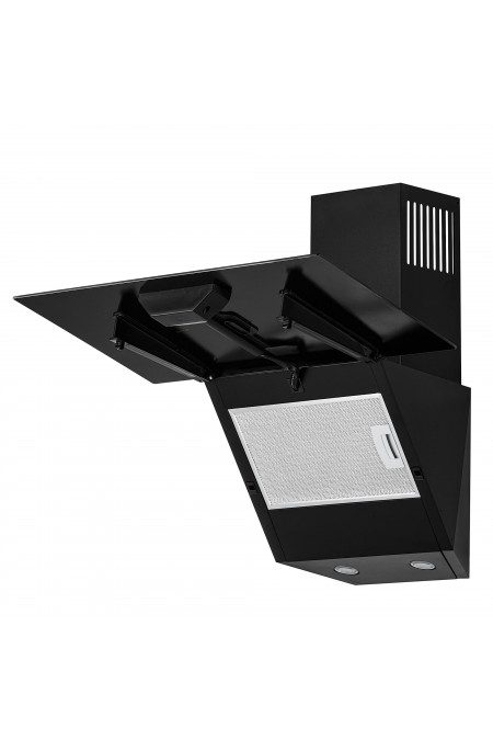 Каминная вытяжка Krona Helga 600 black PB (черный) 2