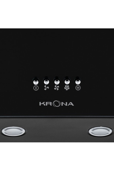 Каминная вытяжка Krona Helga 600 black PB (черный) 3