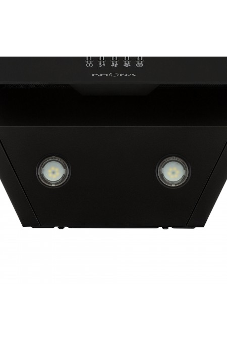 Каминная вытяжка Krona Helga 600 black PB (черный) 4