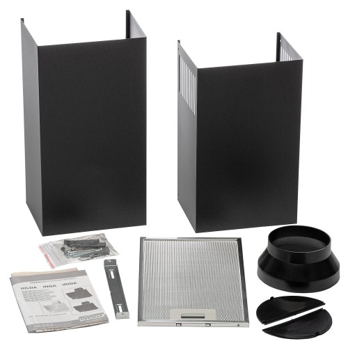 Каминная вытяжка Krona Irida sensor 600 (черный) 5