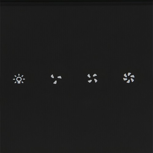 Каминная вытяжка Krona IRMA 600 black sensor (черный) 9