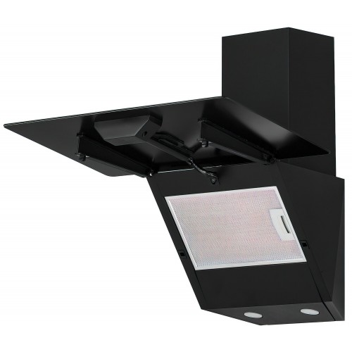 Каминная вытяжка Krona POLLY 600 BLACK PB (черная) 2