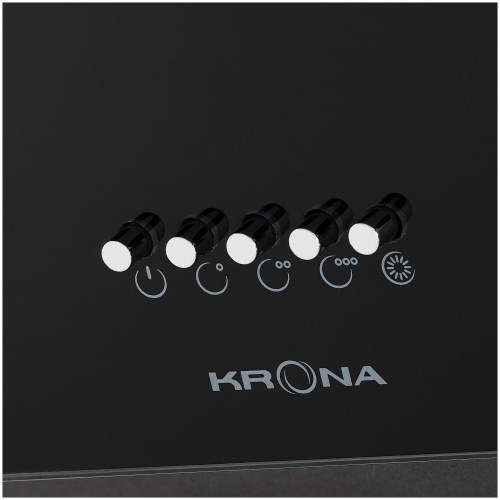 Каминная вытяжка Krona POLLY 600 BLACK PB (черная) 6