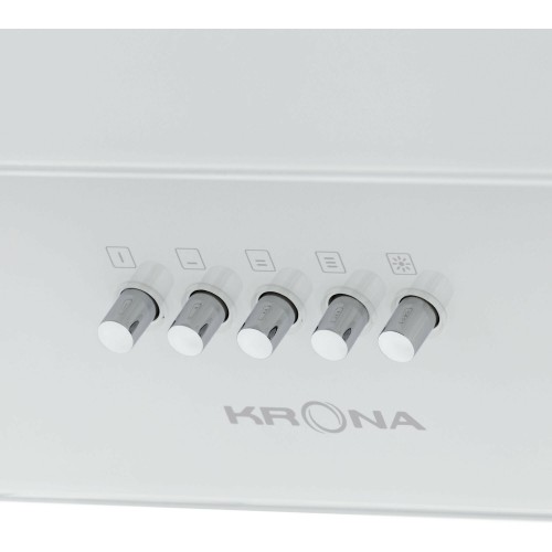 Каминная вытяжка Krona VEREIN II 600 WHITE PB (белый) 3