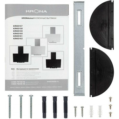 Каминная вытяжка Krona VEREIN II 600 WHITE PB (белый) 7