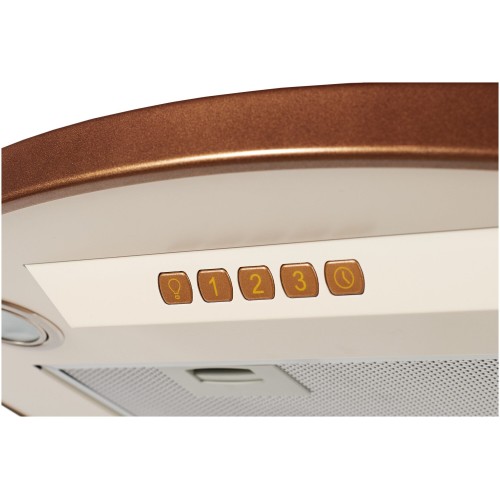 Каминная вытяжка Kuppersberg BONA 60 C Bronze (бежевый) 3