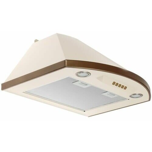 Каминная вытяжка Kuppersberg BONA 60 C Bronze (бежевый) 4