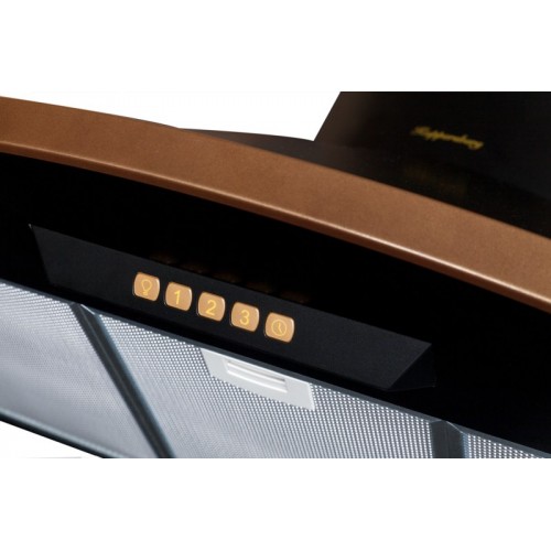 Каминная вытяжка Kuppersberg BONA 90 B Bronze (антрацит/бронзовый) 2