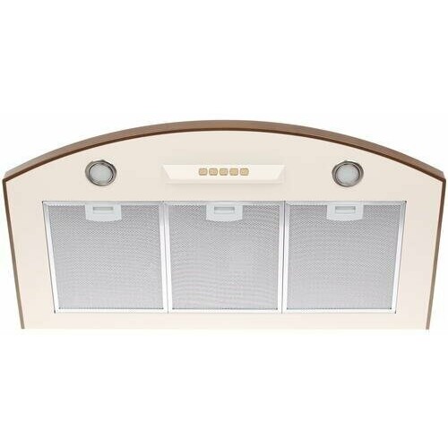 Каминная вытяжка Kuppersberg BONA 90 C Bronze (бежевый) 3