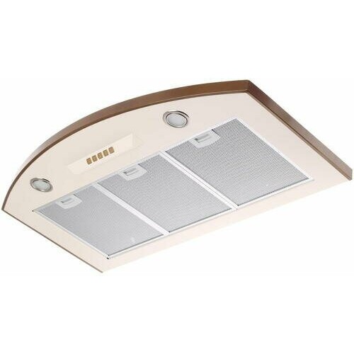 Каминная вытяжка Kuppersberg BONA 90 C Bronze (бежевый) 4