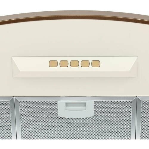 Каминная вытяжка Kuppersberg BONA 90 C Bronze (бежевый) 7