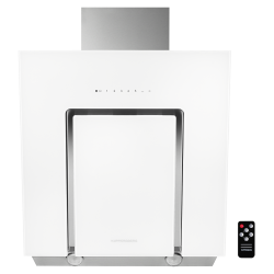 Каминная вытяжка Kuppersberg F 660 W (белое стекло)
