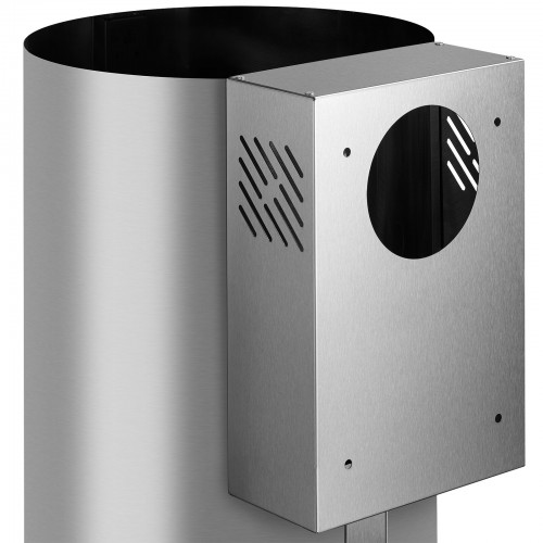 Каминная вытяжка Kuppersberg VORTEX GB (серебристый) 4