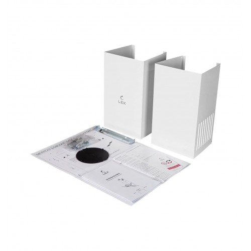 Каминная вытяжка LEX MIRA G 600 (белый) 7