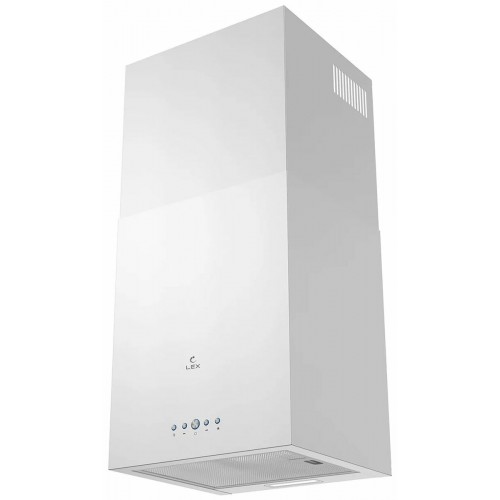 Каминная вытяжка LEX Mono 400 White (белый) 4