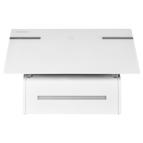 Каминная вытяжка MAUNFELD Amber 60 Glass (белый) 3